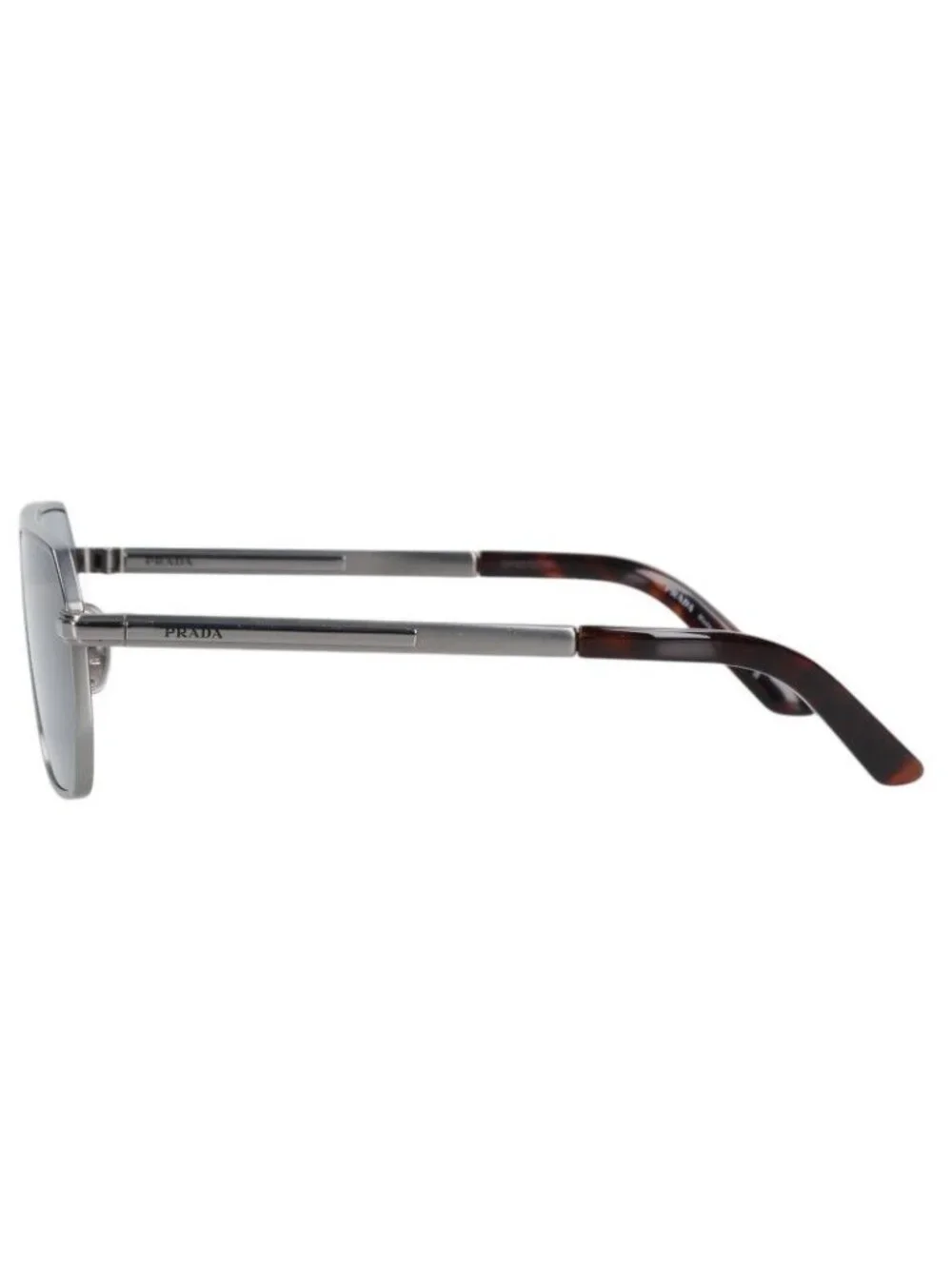Prada Iconic Metal Plaque Sunglasses Eyewear